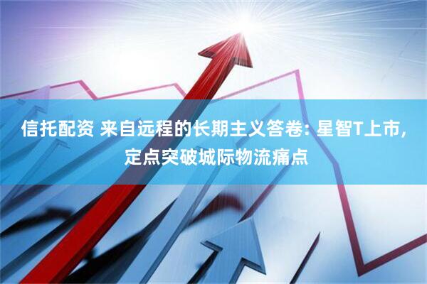 信托配资 来自远程的长期主义答卷: 星智T上市, 定点突破城际物流痛点